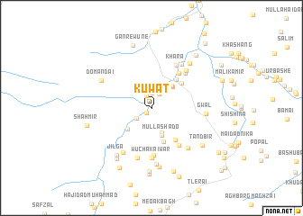 map of Kuwāt