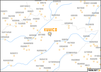 map of Kuwico