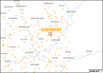 map of Kuwidakot