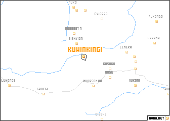 map of Kuwinkingi