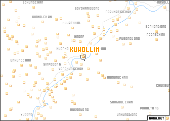 map of Kuwŏllim