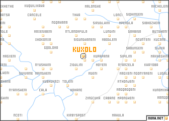 map of KuXolo