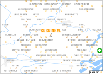 map of Kuxwinkel