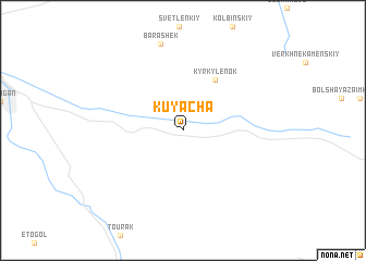 map of Kuyacha
