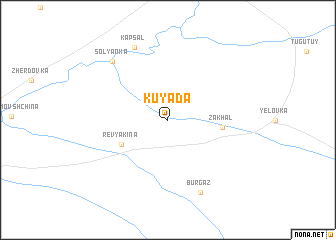 map of Kuyada