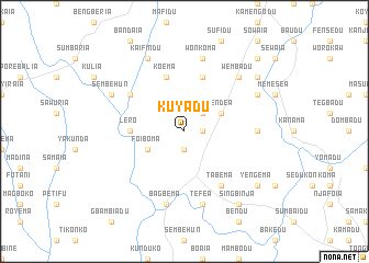 map of Kuyadu