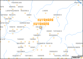map of Kuyahapa