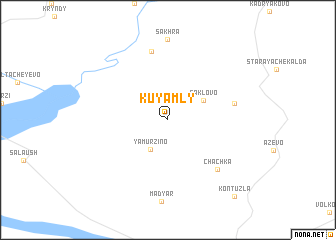 map of Kuyamly