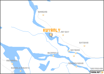 map of Kuyanly