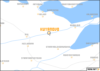 map of Kuyanovo