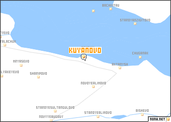 map of Kuyanovo