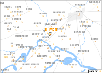 map of Kuyan