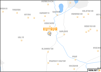 map of Kuyava