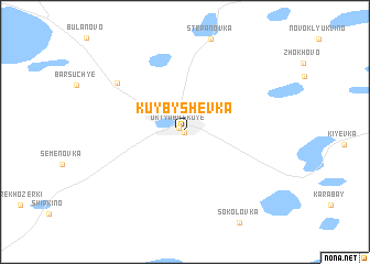 map of Kuybyshevka