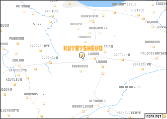 map of Kuybyshevo