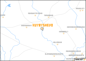 map of Kuybyshevo