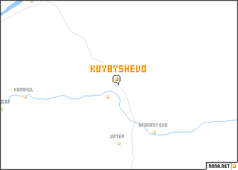 map of Kuybyshevo