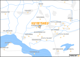 map of Kuybyshev