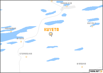 map of Kuyeta