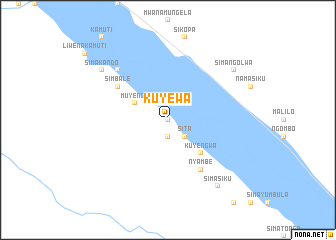 map of Kuyewa