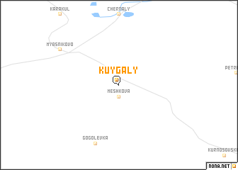 map of Kuygaly