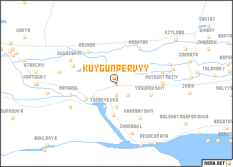 map of (( Kuygun Pervyy ))