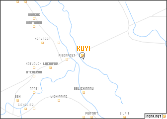 map of Kuyi