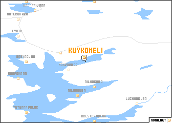 map of Kuykomeli