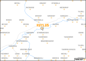 map of Kuyluş