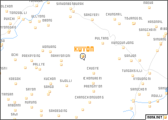map of Kuyŏn