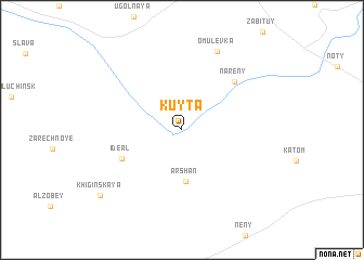 map of Kuyta