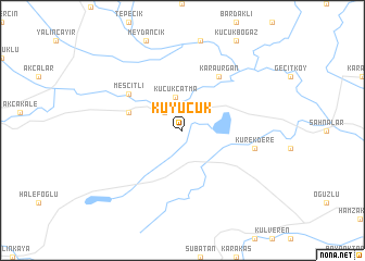 map of Kuyucuk