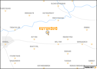 map of Kuyukovo
