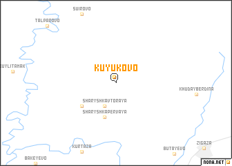 map of Kuyukovo