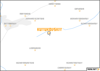 map of Kuyukovskiy