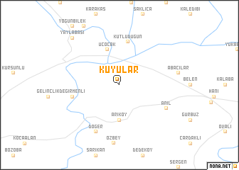 map of Kuyular