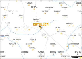 map of Kuyuluca