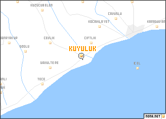 map of Kuyuluk