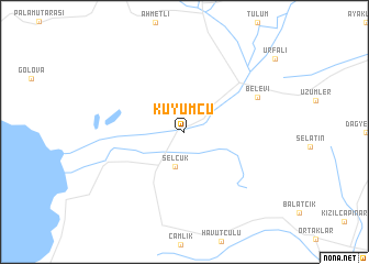 map of Kuyumcu