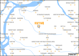 map of Kuywa