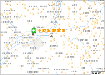 map of Kuza Jabagai