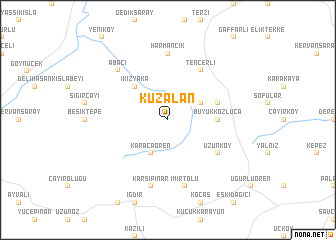 map of Kuzalan