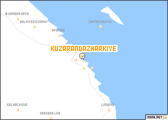 map of Kuzaranda-Zharkiye
