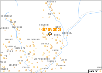 map of Kuz Ayāgai