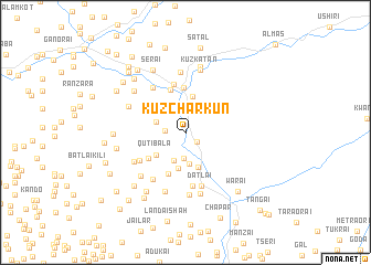 map of Kūz Chārkun