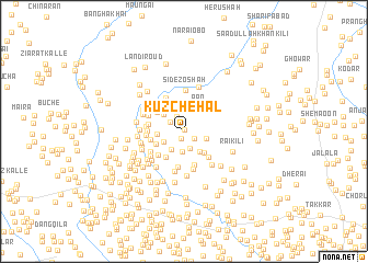 map of Kūz Chehal