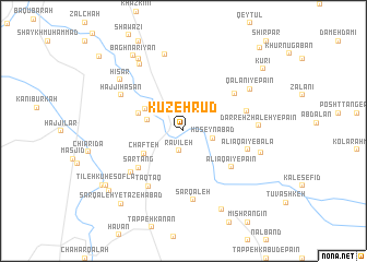 map of Kūzeh Rūd