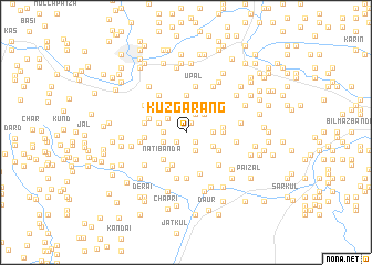 map of Kuz Garang