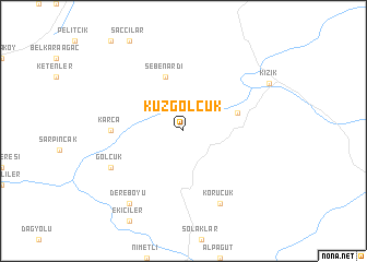 map of Kuzgölcük