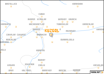 map of Kuzgöl